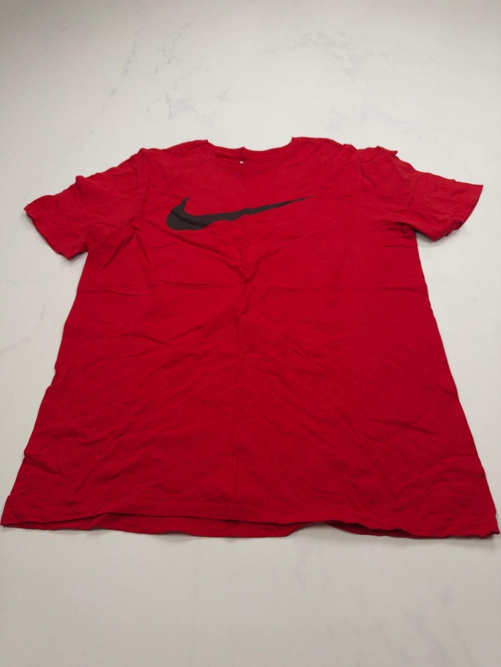 Nike The Nike Tee T Shirt Red 2010s Classic Style - Mens M